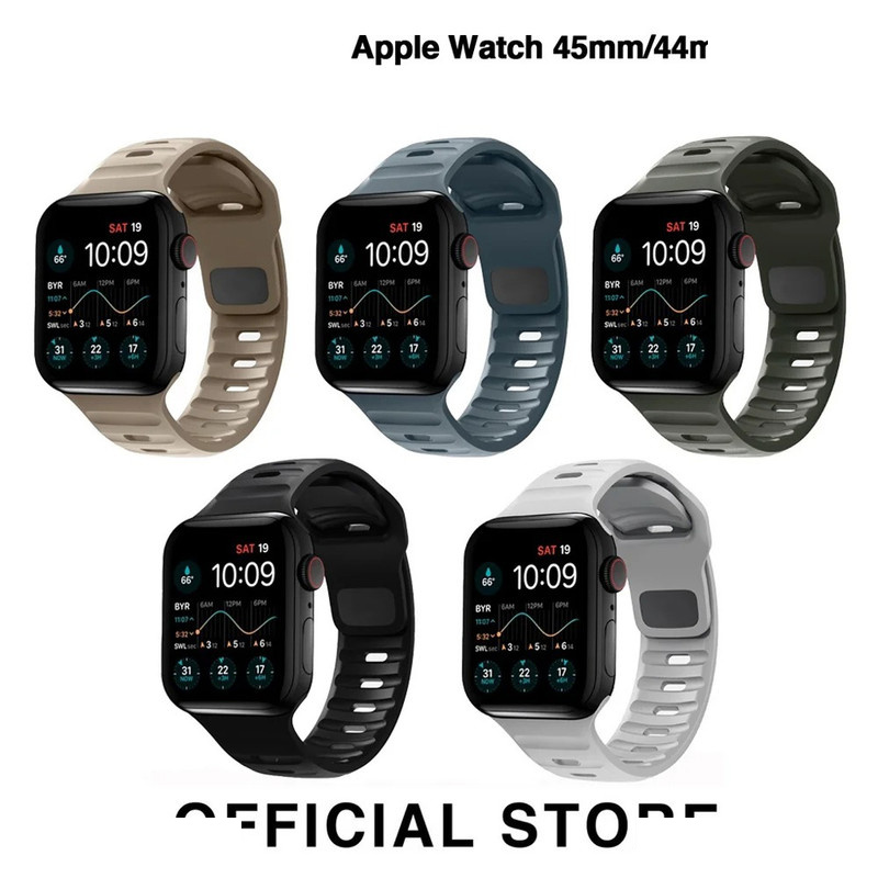 بند اسپیگن مدل Sport Strap مناسب برای اپل واچ سایز 42/44/45/49 میلی متری