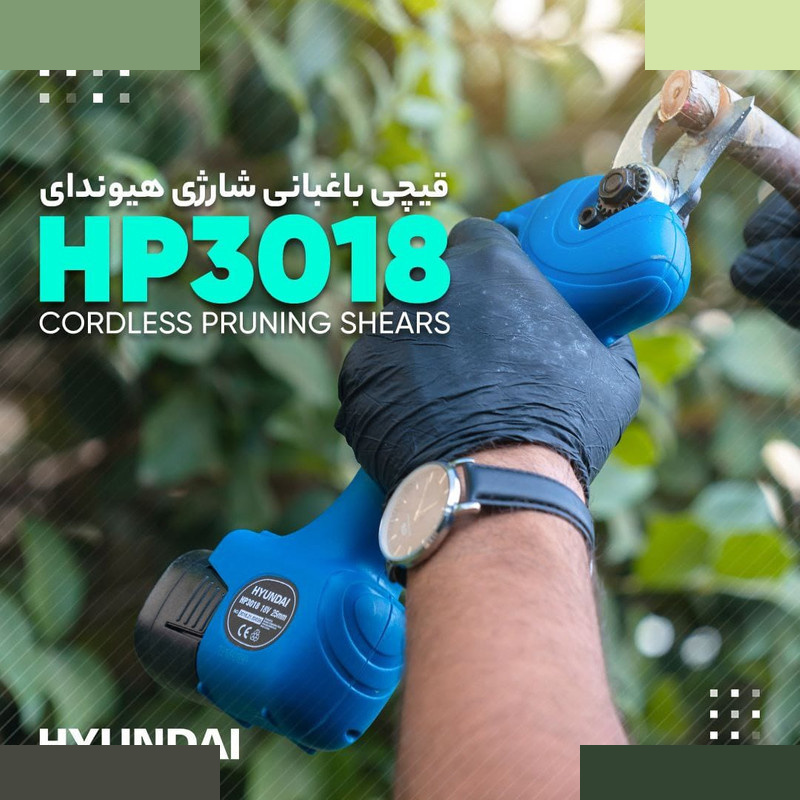 قیچی باغبانی هیوندای مدل 3018 قیچی باغبانی هیوندای مدل 3018