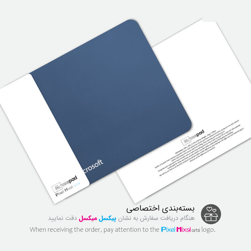 ماوس پد پکسل میکسل مدل MS007 ماوس پد پکسل میکسل مدل MS007