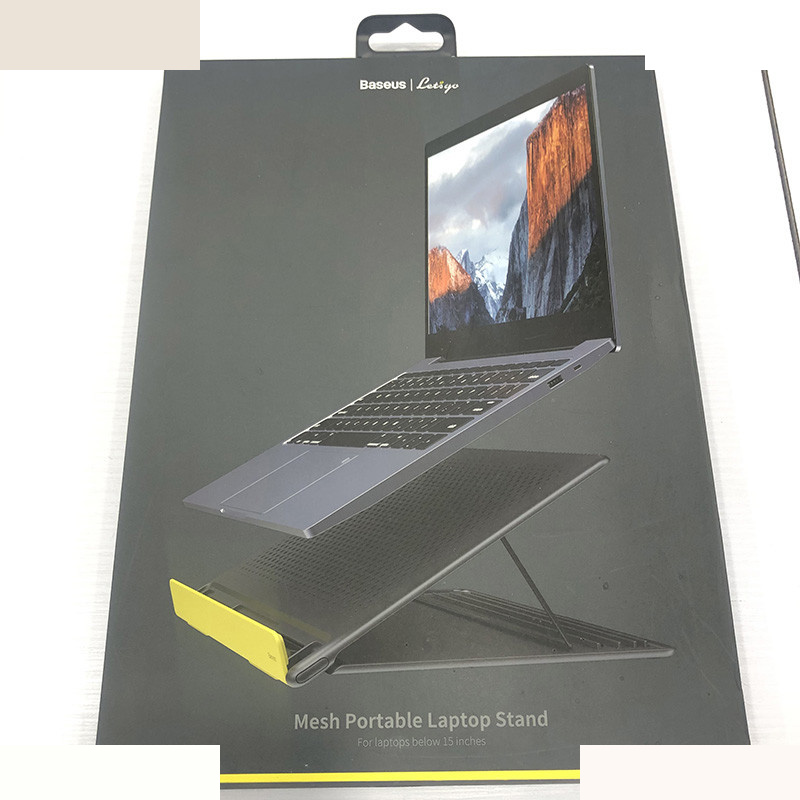 پایه نگهدارنده لپ تاپ باسئوس مدل Mesh Portable Laptop Stand پایه نگهدارنده لپ تاپ باسئوس مدل Mesh Portable Laptop Stand