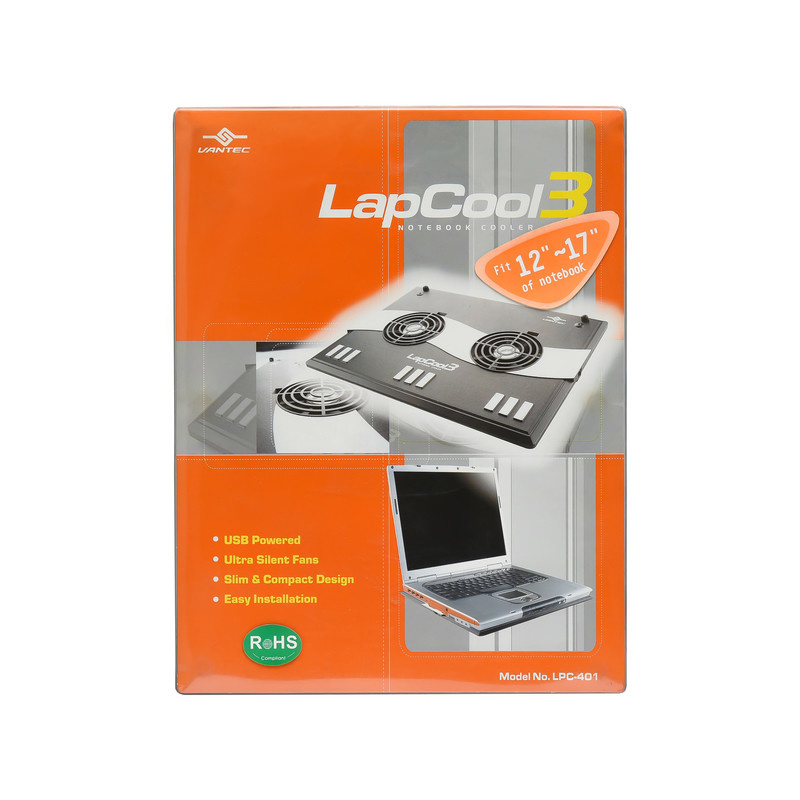 پایه خنک کننده لپ تاپ ون تک مدل LPC-401 پایه خنک کننده لپ تاپ ون تک مدل LPC-401