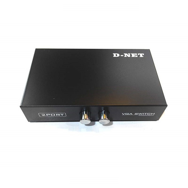 سوییچ دو پورت VGA دی نت مدل MT-15-2H سوییچ دو پورت VGA دی نت مدل MT-15-2H