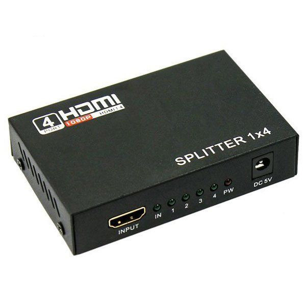 اسپلیتر 4 پورت HDMI مدل H4 اسپلیتر 4 پورت HDMI مدل H4