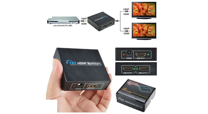 اسپلیتر HDMI مدل VER1.4 اسپلیتر HDMI مدل VER1.4