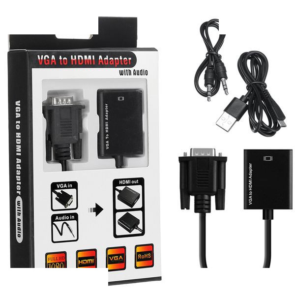 مبدل VGA به HDMI مدل VH-2 مبدل VGA به HDMI مدل VH-2