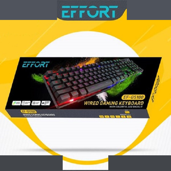 کیبورد مخصوص بازی ایفورت مدل EF-G5100 کیبورد مخصوص بازی ایفورت مدل EF-G5100