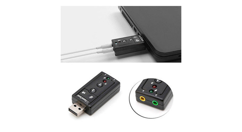 کارت صدا پی-نت مدل 7.1channel Sound کارت صدا پی-نت مدل 7.1channel Sound