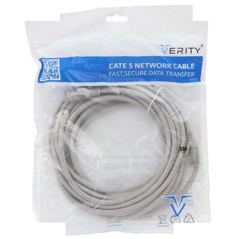 کابل شبکه CAT5E وریتی مدل N10 کابل شبکه CAT5E وریتی مدل N10