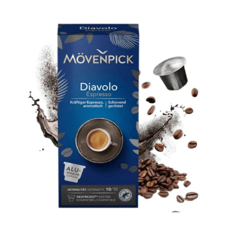 کپسول نسپرسو موونپیک مدل Diavolo Espresso حجم 40 میلی لیتر کپسول نسپرسو موونپیک مدل Diavolo Espresso حجم 40 میلی لیتر