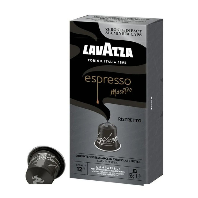 کپسول نسپرسو لاواتزا مدل Maestro Ristretto وزن 55 گرم کپسول نسپرسو لاواتزا مدل Maestro Ristretto وزن 55 گرم