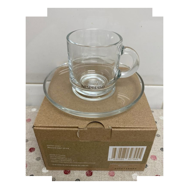 فنجان و نعلبکی نسپرسو مدل Vertuo Espresso فنجان و نعلبکی نسپرسو مدل Vertuo Espresso