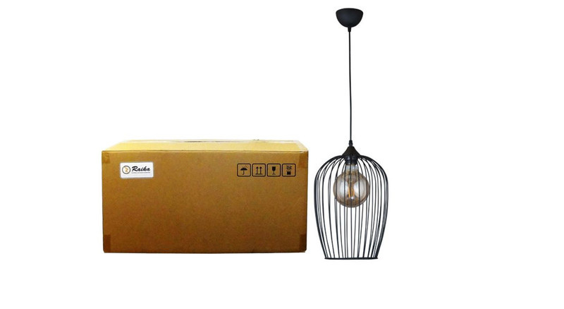 لوستر رایکا مدل قفس اگلو تک کد ROS1227 لوستر رایکا مدل قفس اگلو تک کد ROS1227