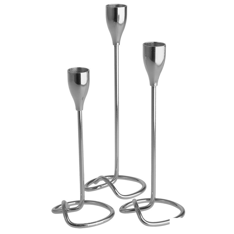 جاشمعی مدل DE-NZ191 طرح مارپیچ ساده مجموعه 3 عددی جاشمعی مدل DE-NZ191 طرح مارپیچ ساده مجموعه 3 عددی