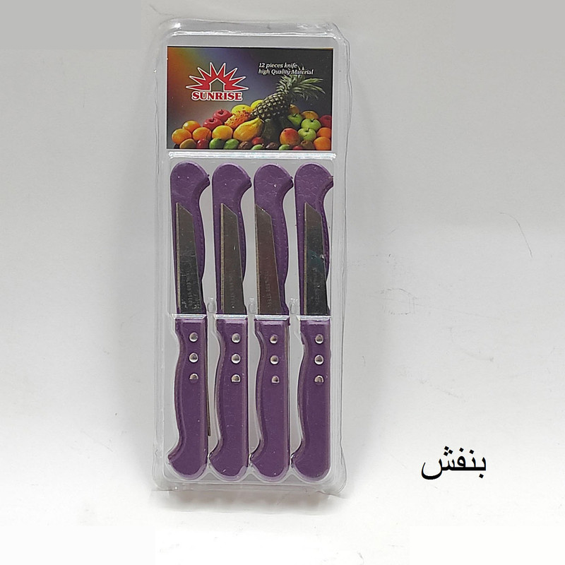 کارد میوه خوری سان رایز کد 152038 بسته 12 عددی کارد میوه خوری سان رایز کد 152038 بسته 12 عددی
