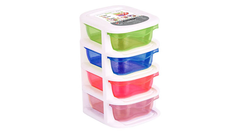 فایل تک پلاستیک مدل Mini Drawer 4 فایل تک پلاستیک مدل Mini Drawer 4