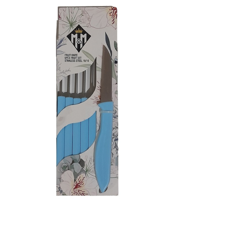 کارد میوه خوری مدل SD-980 مجموعه شش عددی کارد میوه خوری مدل SD-980 مجموعه شش عددی
