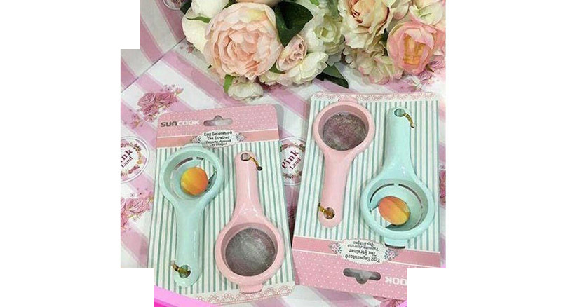 جدا کننده زرده تخم مرغ و صافی چای مدل سان کوک بسته 2 عددی