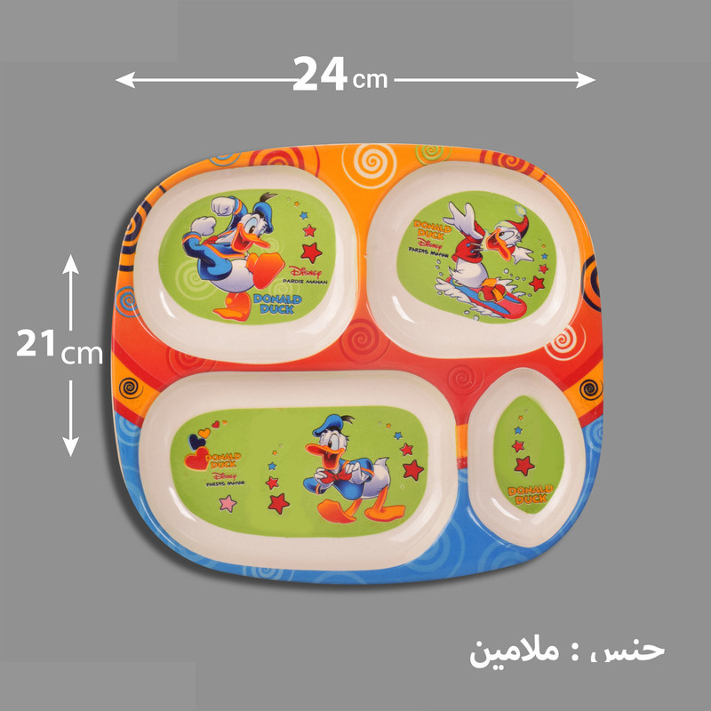 بشقاب کودک مهروز کد 5042 طرح Donald Duck بشقاب کودک مهروز کد 5042 طرح Donald Duck