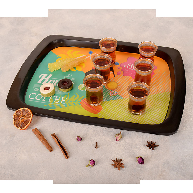سینی مهروز مدل E-2003-58 طرح sweet سینی مهروز مدل E-2003-58 طرح sweet