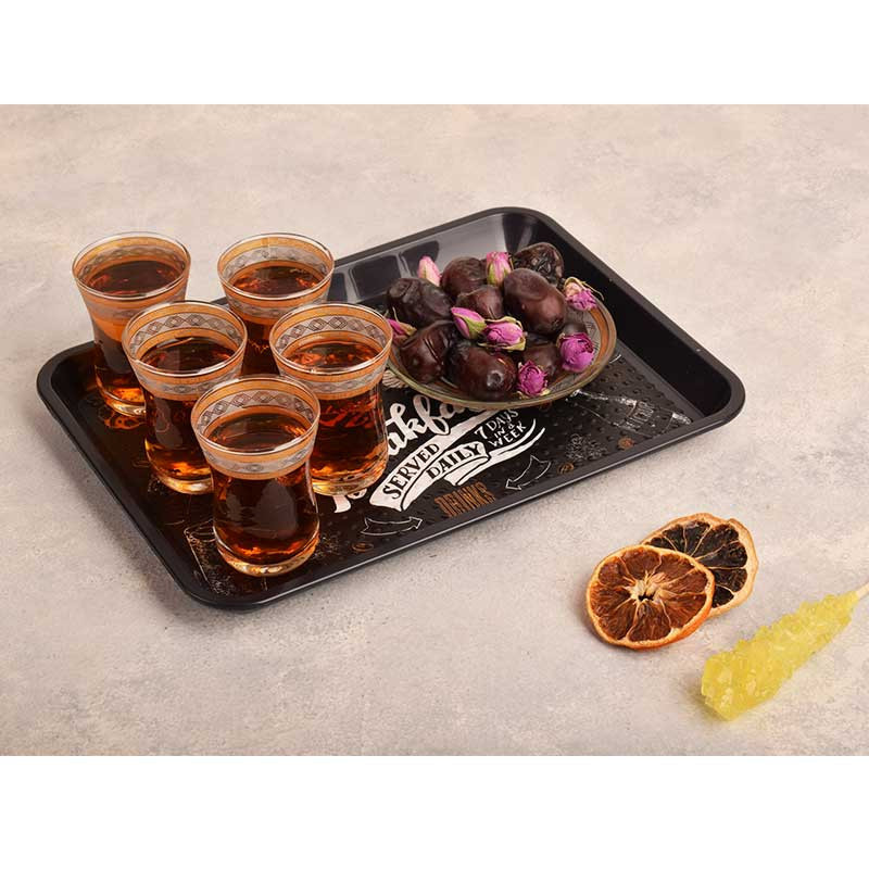 سینی مهروز مدل S-1403-174 طرح Breakfast سینی مهروز مدل S-1403-174 طرح Breakfast