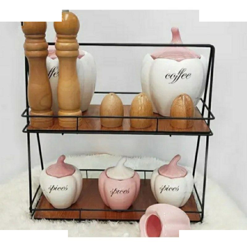 استند جا ادویه ای مدل مستطیل کد 1 استند جا ادویه ای مدل مستطیل کد 1