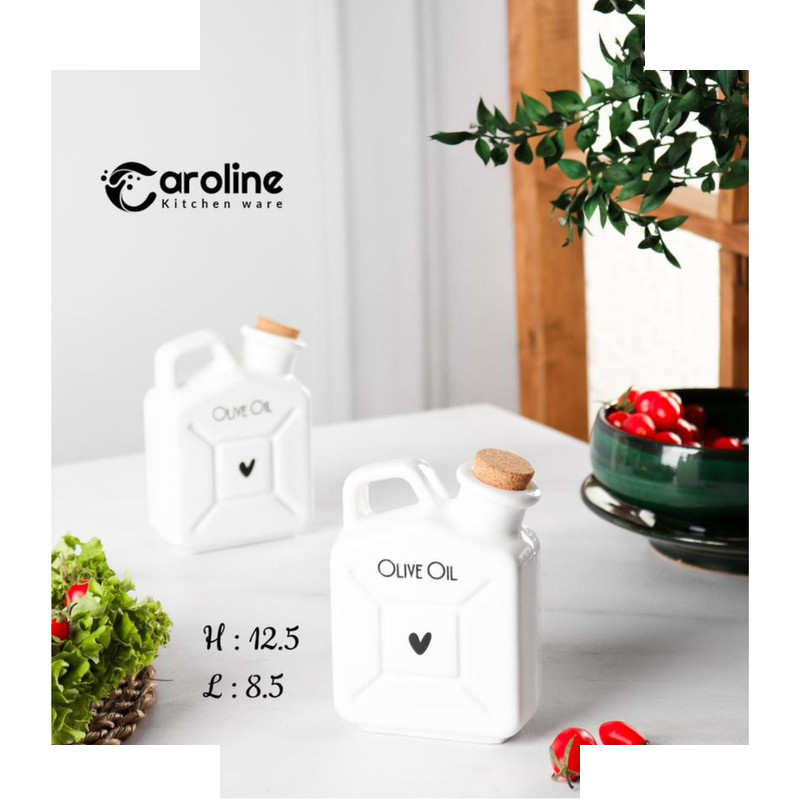 ظرف روغن کارولین کیچن ور مدل OLIVE OIL ظرف روغن کارولین کیچن ور مدل OLIVE OIL