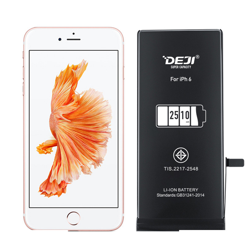 باتری موبایل دجی مدل DJ-IPH6G ظرفیت 2510 میلی آمپر ساعت مناسب برای گوشی موبایل اپل iPhone 6G باتری موبایل دجی مدل DJ-IPH6G ظرفیت 2510 میلی آمپر ساعت مناسب برای گوشی موبایل اپل iPhone 6G