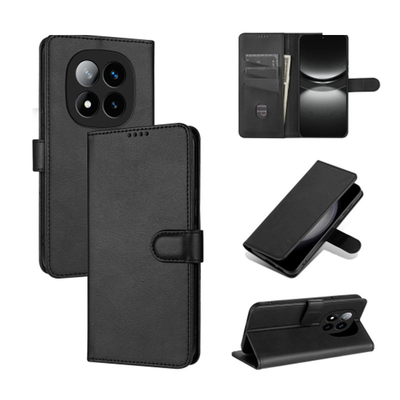 کیف کلاسوری مدل چرمی  مناسب برای گوشی موبایل شیائومی redmi note 14 pro 5G