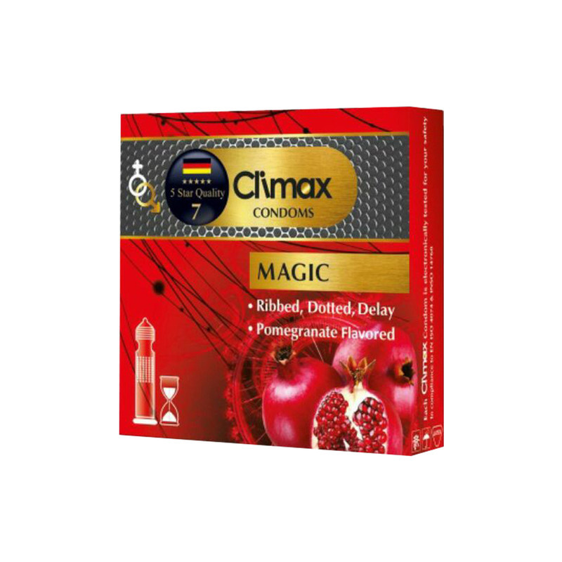 کاندوم کلایمکس مدل magic بسته 3 عددی به همراه کاندوم کلایمکس مدل gift بسته 3 عددی کاندوم کلایمکس مدل magic بسته 3 عددی به همراه کاندوم کلایمکس مدل gift بسته 3 عددی