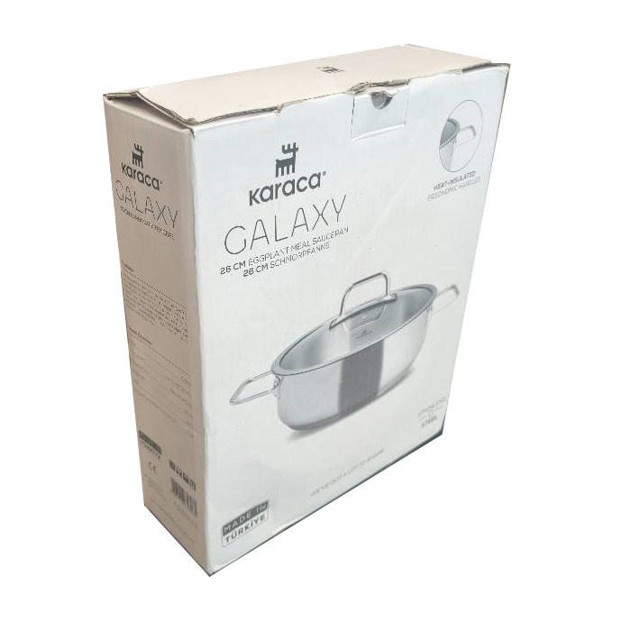 تابه استیل کاراجا مدل Galaxy سایز 26