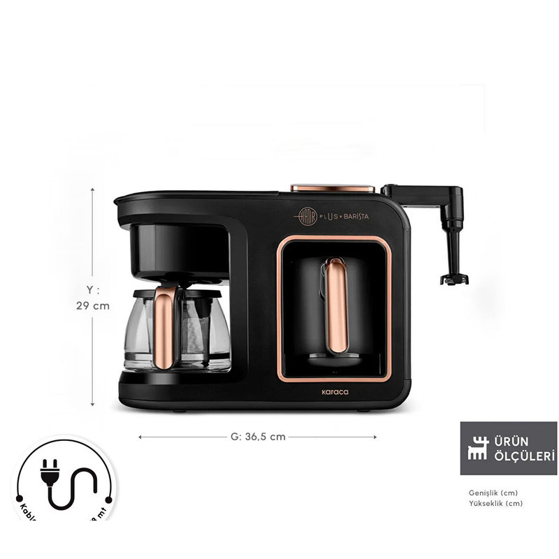 قهوه ساز کاراجا مدل Hatır Plus Barista 6 in 1 قهوه ساز کاراجا مدل Hatır Plus Barista 6 in 1
