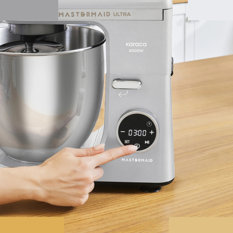 همزن کاسهدار 7 لیتری کاراجا مدل Mastermaid Chef Ultra همزن کاسهدار 7 لیتری کاراجا مدل Mastermaid Chef Ultra