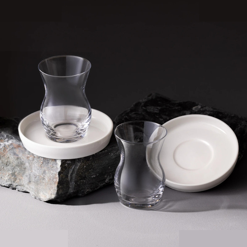 ست فنجان و نعلبکی 12 پارچه کاراجا مدل Sarıyer Design ست فنجان و نعلبکی 12 پارچه کاراجا مدل Sarıyer Design