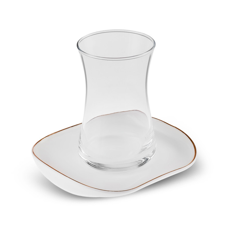 سرویس چای خوری 12 پارچه کاراجا مدل Streamline Plato سرویس چای خوری 12 پارچه کاراجا مدل Streamline Plato