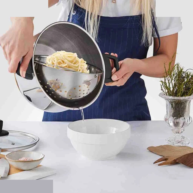 قابلمه کاراجا Mutfaksever Induksiyon سایز 24 قابلمه کاراجا Mutfaksever Induksiyon سایز 24