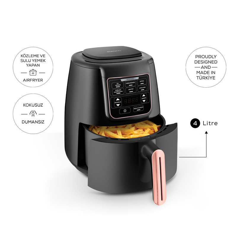 هواپز 4 لیتری کاراجا مدل Air Pro Cook 3 in 1 XL هواپز 4 لیتری کاراجا مدل Air Pro Cook 3 in 1 XL
