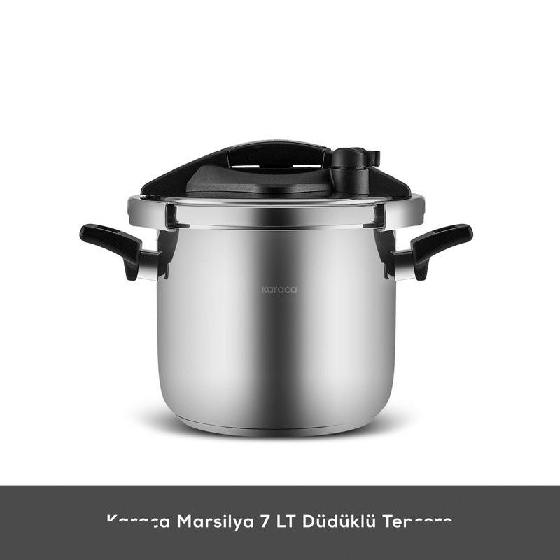 زودپز کاراجا مدل Marsilya İnduksiyon گنجایش 7 لیتر زودپز کاراجا مدل Marsilya İnduksiyon گنجایش 7 لیتر