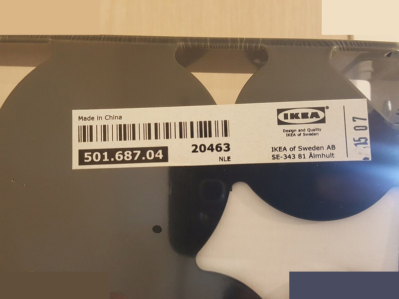 پایه نگهدارنده شلف ایکیا کد 501.687.04 بسته 2 عددی پایه نگهدارنده شلف ایکیا کد 501.687.04 بسته 2 عددی