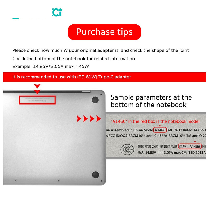 شارژر لپ تاپ 140 وات کوتتسی مدل MB1090-C140W-U مناسب برای مک بوک به همراه کابل USB-C شارژر لپ تاپ 140 وات کوتتسی مدل MB1090-C140W-U مناسب برای مک بوک به همراه کابل USB-C