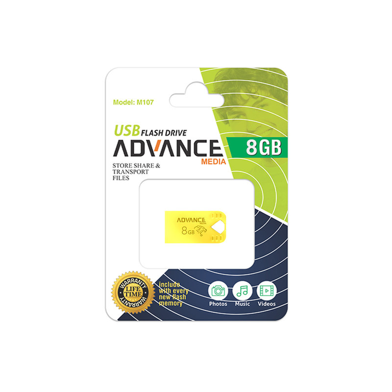 فلش مموری ادونس مدل M-107 ظرفیت 8 گیگابایت با رابط USB فلش مموری ادونس مدل M-107 ظرفیت 8 گیگابایت با رابط USB