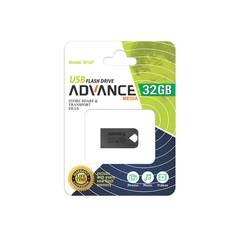 فلش مموری ادونس مدل M-107 ظرفیت 32 گیگابایت با رابط USB فلش مموری ادونس مدل M-107 ظرفیت 32 گیگابایت با رابط USB