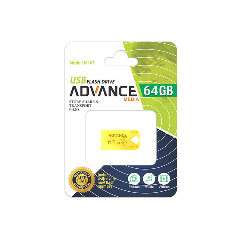 فلش مموری ادونس مدل M-107 ظرفیت 64 گیگابایت با رابط USB فلش مموری ادونس مدل M-107 ظرفیت 64 گیگابایت با رابط USB