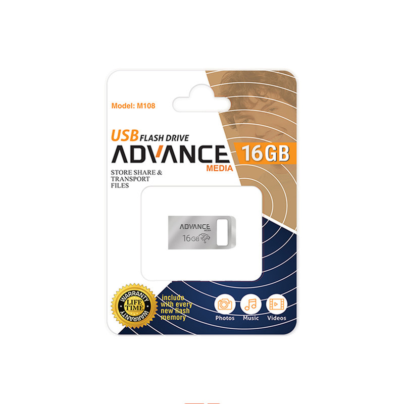 فلش مموری ادونس مدل M-108 ظرفیت 16 گیگابایت با رابط USB فلش مموری ادونس مدل M-108 ظرفیت 16 گیگابایت با رابط USB