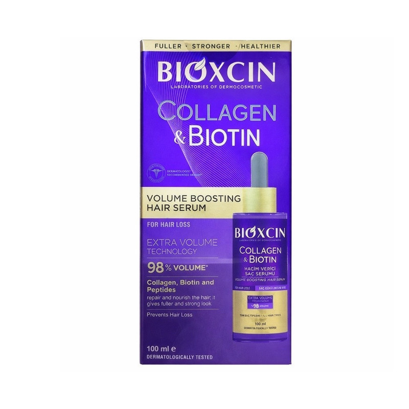 سرم مو بیوکسین مدل Collagen & Biotin مناسب برای انواع مو حجم 100 میلی لیتر سرم مو بیوکسین مدل Collagen & Biotin مناسب برای انواع مو حجم 100 میلی لیتر
