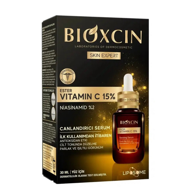 سرم ضد چروک بیوکسین مدل Vitamin C مناسب برای انواع پوست حجم 30 میلی لیتر سرم ضد چروک بیوکسین مدل Vitamin C مناسب برای انواع پوست حجم 30 میلی لیتر