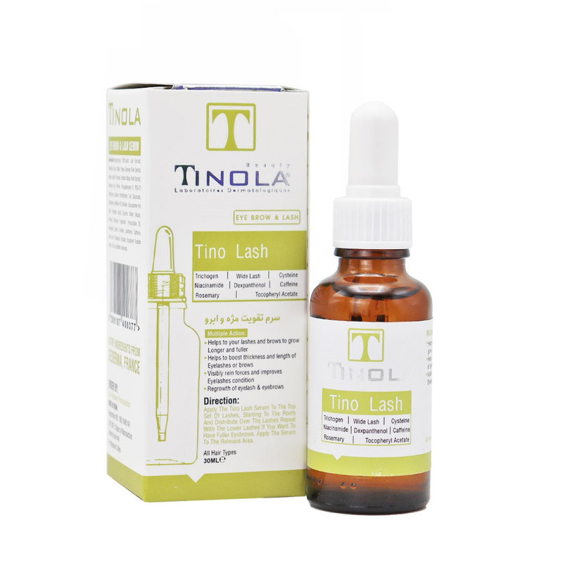 سرم تقویت کننده مژه تینولا مدل Tino lash حجم 30 میلی لیتر سرم تقویت کننده مژه تینولا مدل Tino lash حجم 30 میلی لیتر