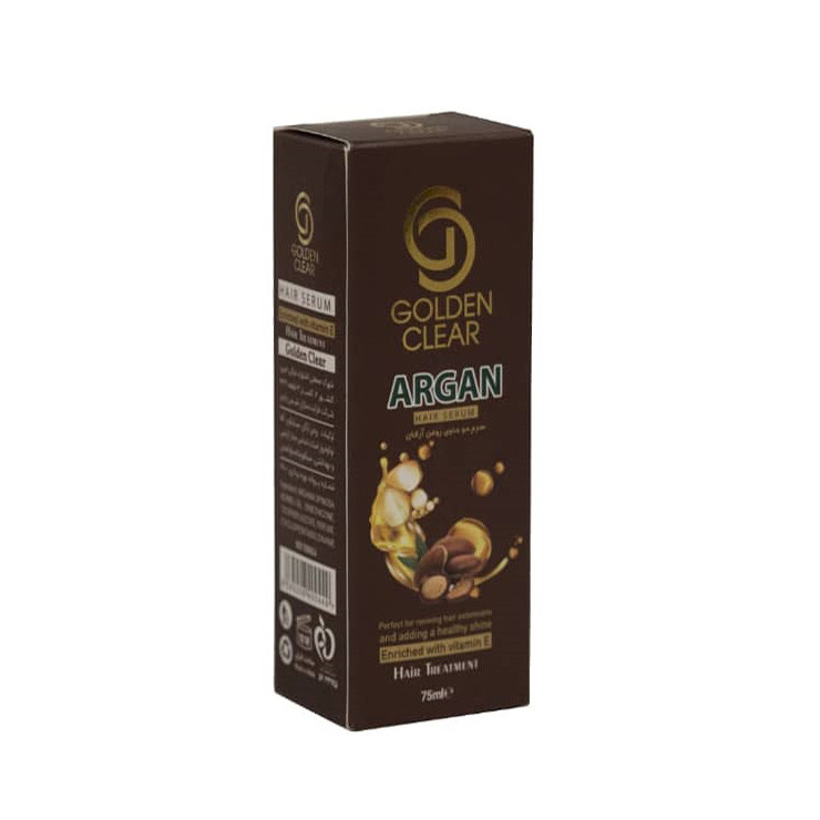 روغن آرگان گلدن کلیر مدل ویتامین E حجم 75 میلی لیتر