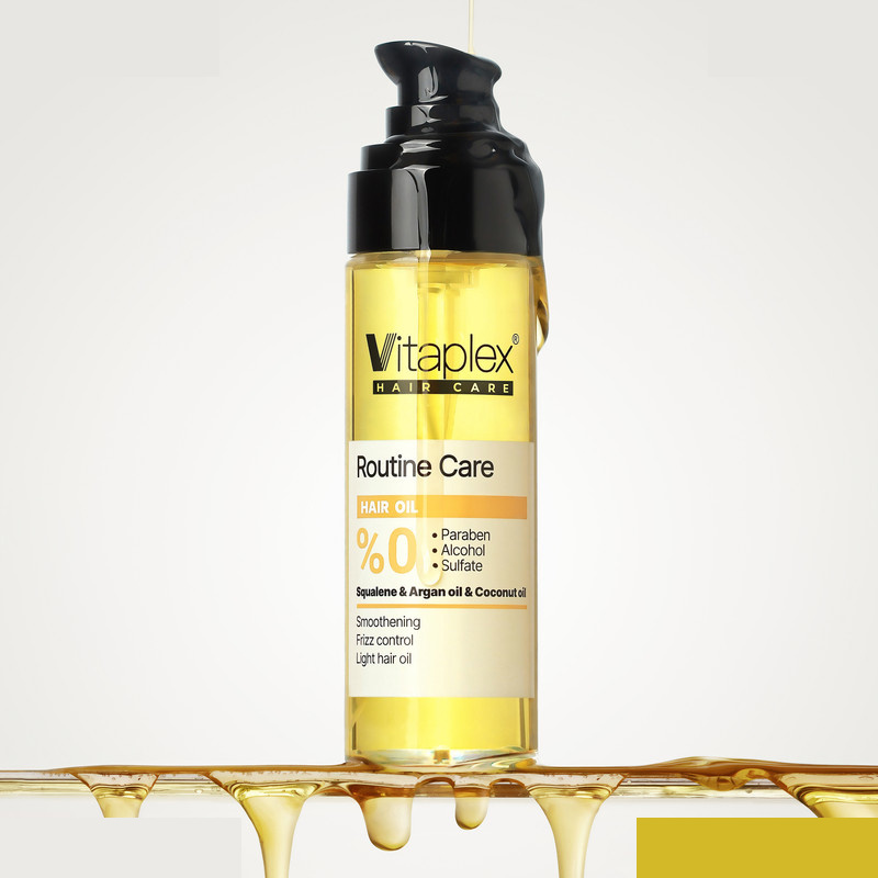روغن نرمکننده و درخشانکننده مو ویتاپلکس مدل Routine Care مناسب موهای خشک و فر حجم 60 میلی لیتر روغن نرمکننده و درخشانکننده مو ویتاپلکس مدل Routine Care مناسب موهای خشک و فر حجم 60 میلی لیتر