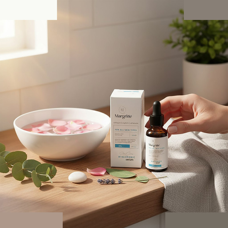 سرم آبرسان مارگریت مدل HYALURONIC مناسب برای انواع پوست حجم 30 میلی لیتر سرم آبرسان مارگریت مدل HYALURONIC مناسب برای انواع پوست حجم 30 میلی لیتر