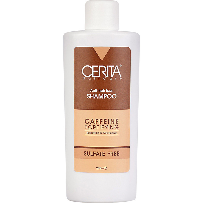 شامپو تقویت کننده و ضد ریزش مو سریتا مدل Caffein حجم 200 میلی لیتر شامپو تقویت کننده و ضد ریزش مو سریتا مدل Caffein حجم 200 میلی لیتر